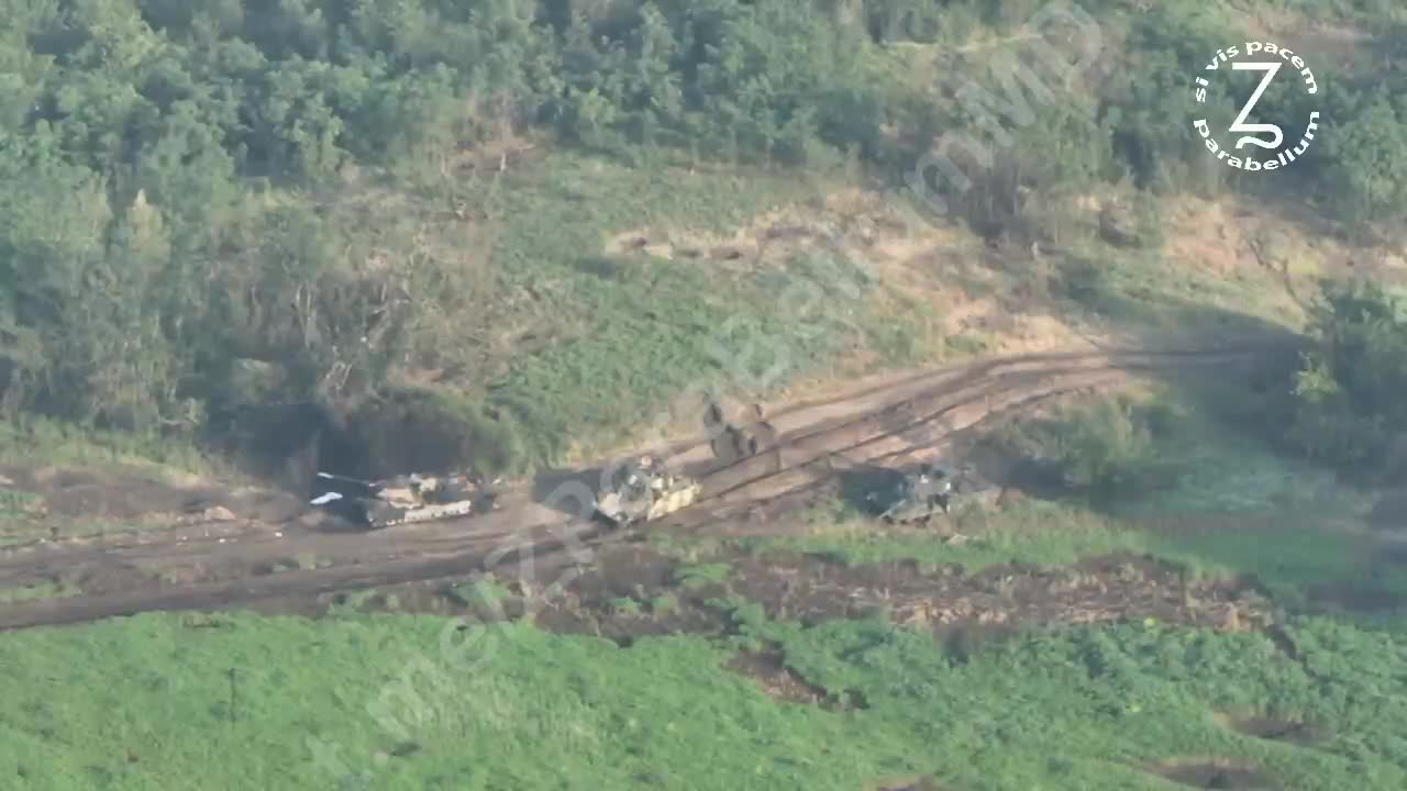 Preview for  Tăng thiết giáp NATO bị tiêu diệt trong trận chiến gần Rabotino …