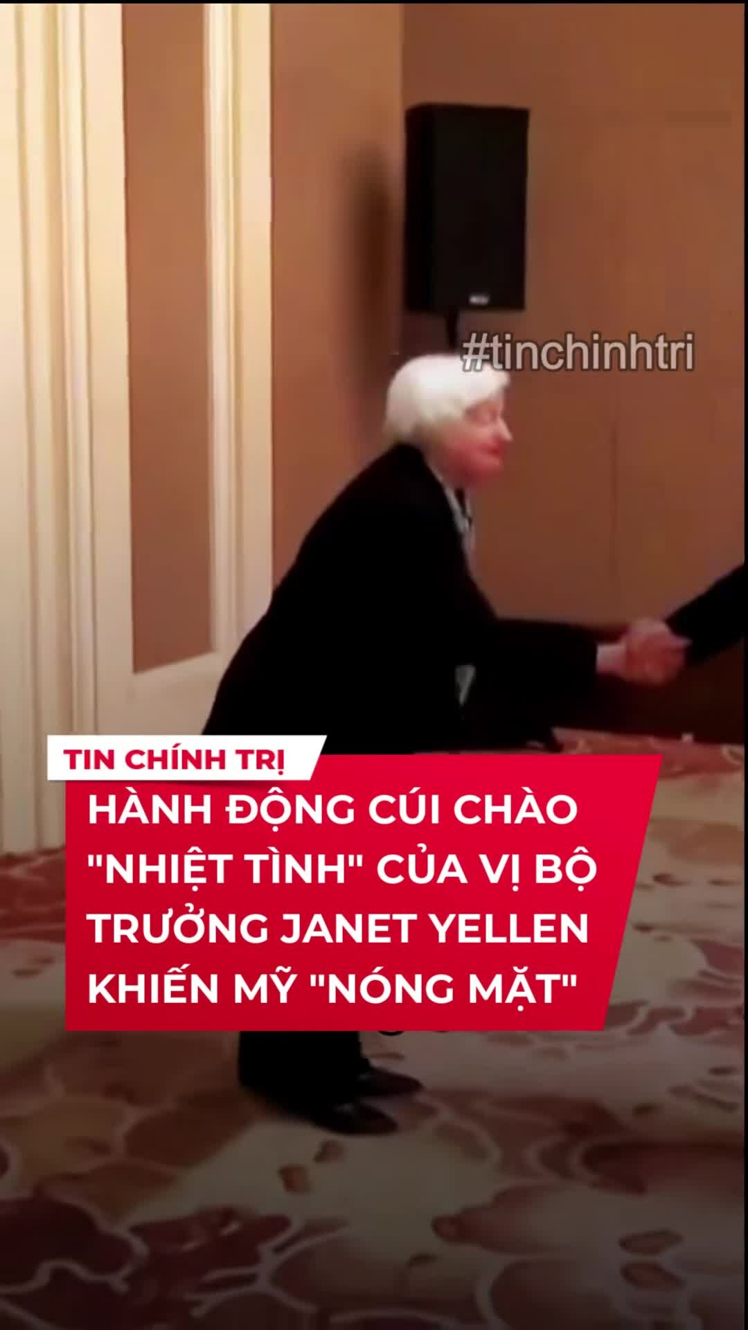 Preview for bộ trưởng tài chính mỹ ＂cúi chào＂ xã giao phó thủ tướng quốc vụ viện trung quốc he lifeng #tinchinhtri #janetyellen #fyp [7254036918990540033]