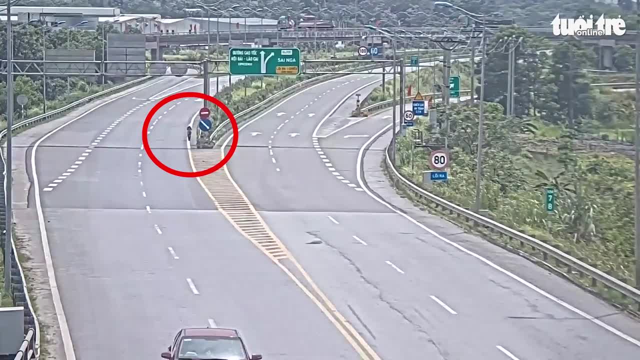 Preview for Truy tìm tài xế ô tô đâm chết người đi bộ trên cao tốc