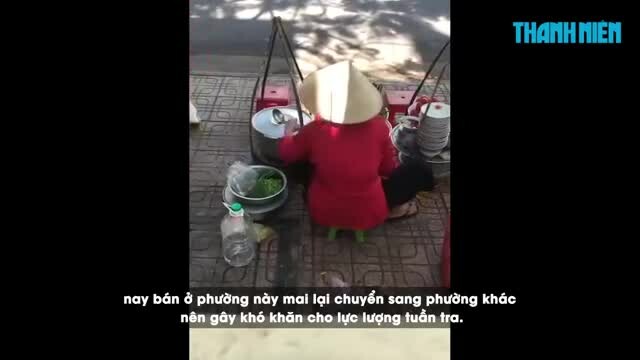 Preview for Đổ nước thừa vào nồi bán tiếp, người bán bún bỏ chạy khi được mời làm việc